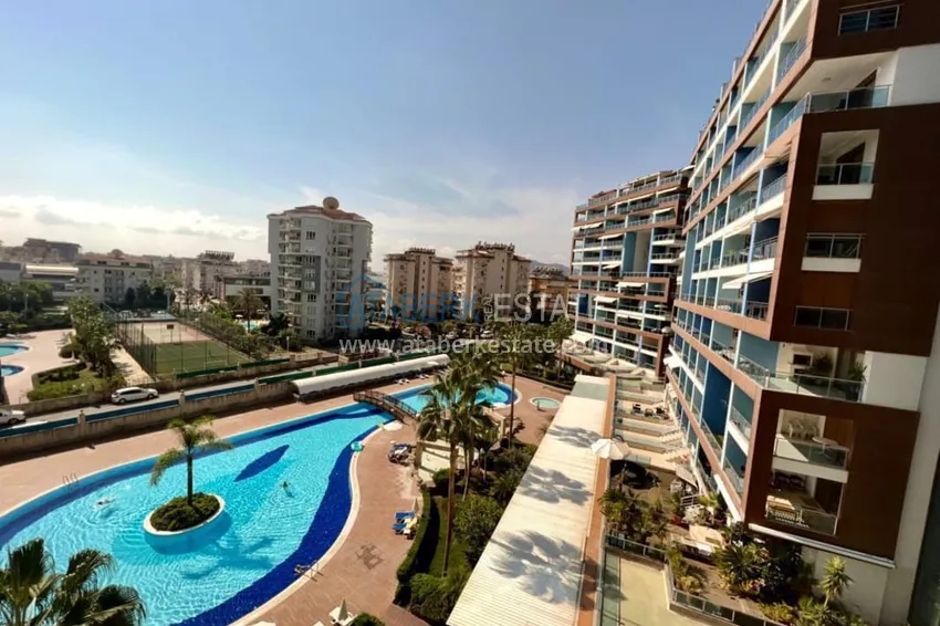 Приобрести Недвижимость под гражданство и ВНЖ. Квартира 3+1 с мебелью и отдельной кухней в престижном жилом комплексе - район Джикджилли, Алания 17