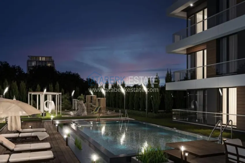 Курортная недвижимость на этапе проекта – Алания, район Авсаллар 19 