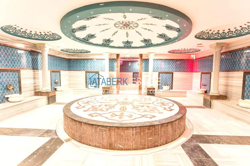 Недвижимость под гражданство и ВНЖ. Квартира 3+1 с мебелью и отдельной кухней в престижном жилом комплексе - район Джикджилли, Алания 21