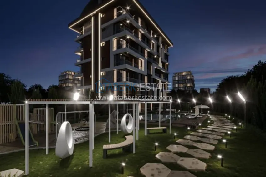 Курортная недвижимость на этапе проекта – Алания, район Авсаллар 20 