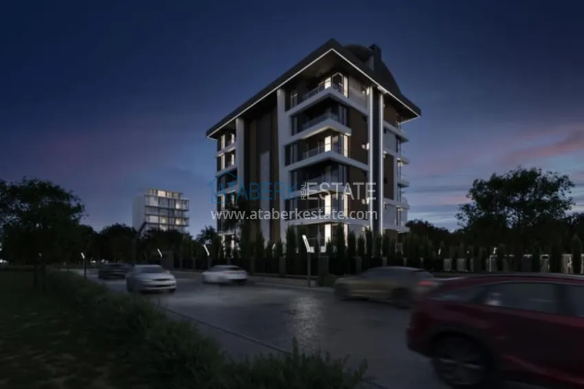 Курортная недвижимость на этапе проекта – Алания, район Авсаллар 21 