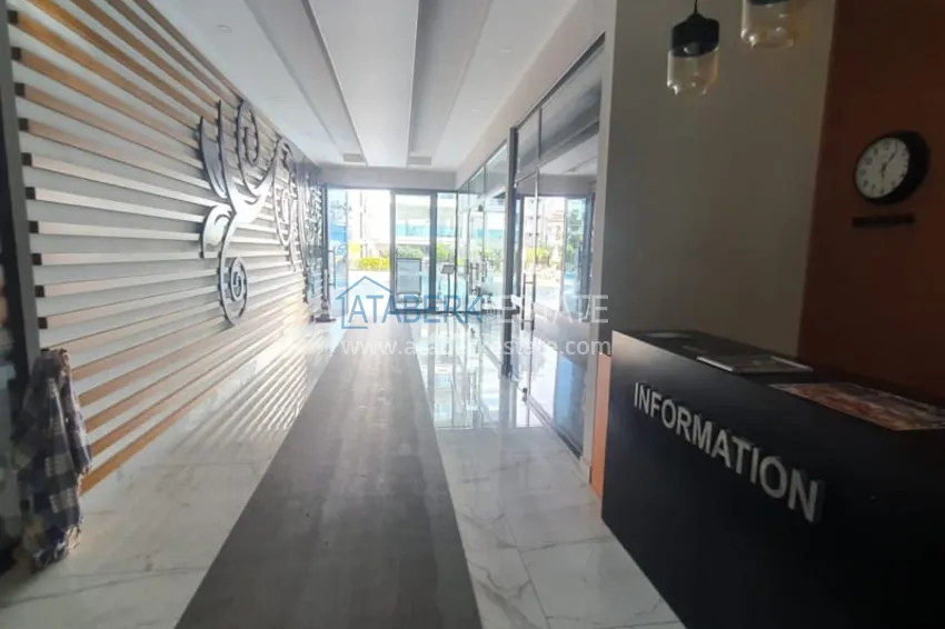 Квартира 1+1 с мебелью рядом с морем в районе открытом для ВНЖ, Тосмур  19 