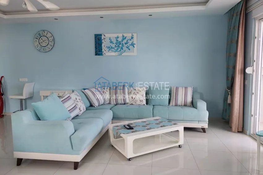 Приобрести Двухкомнатная квартира на аренду в 200 метрах от моря в комплексе ультра-люкс - Кестель  1 