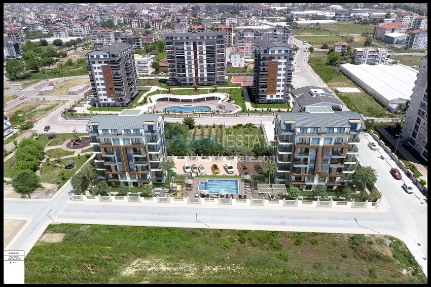 Новый проект жилого комплекса комфорт-класса в Алании, Газипаше 2 