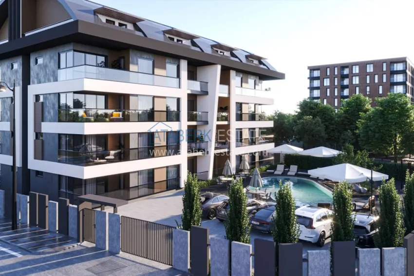 Инвестиционная недвижимость на этапе проекта в районе Паяллар - Алания 1