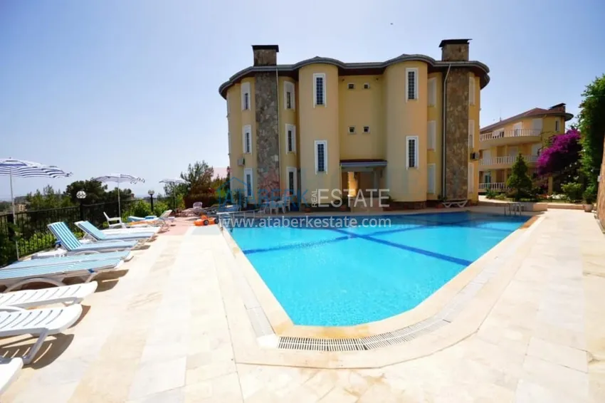 Квартира 2+1 с дизайнерским ремонтом и видом на море, район Авсаллар – Алания 1 