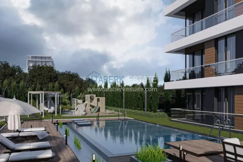 Курортная недвижимость на этапе проекта – Алания, район Авсаллар 3 