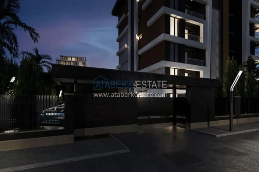 Курортная недвижимость на этапе проекта – Алания, район Авсаллар 22 