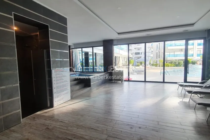 Квартира 1+1 с мебелью рядом с морем в районе открытом для ВНЖ, Тосмур  20 