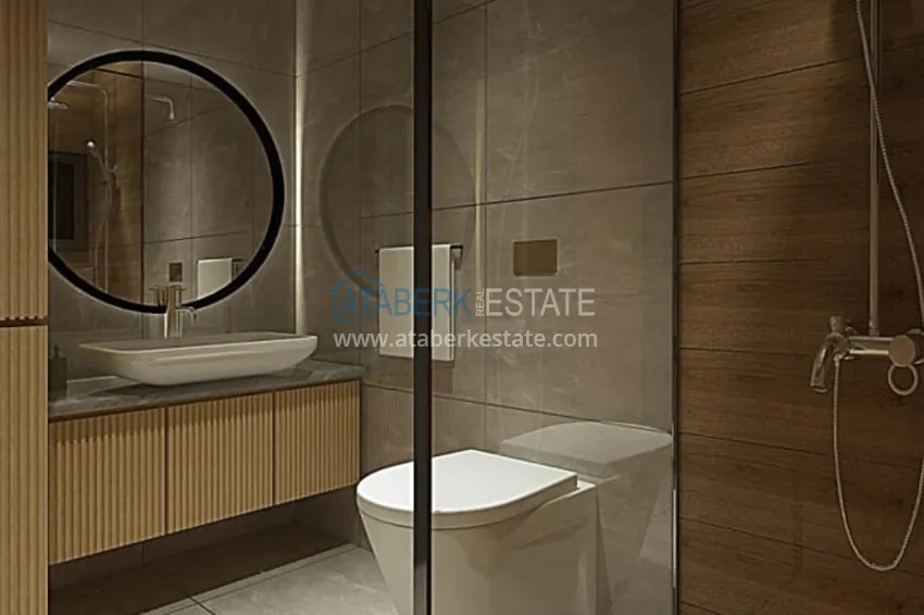 Приобрести Квартира 1+1 от инвестора в комплексе на этапе строительства, район Паяллар – Алания 17 