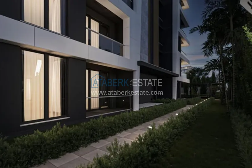 Курортная недвижимость на этапе проекта – Алания, район Авсаллар 23 