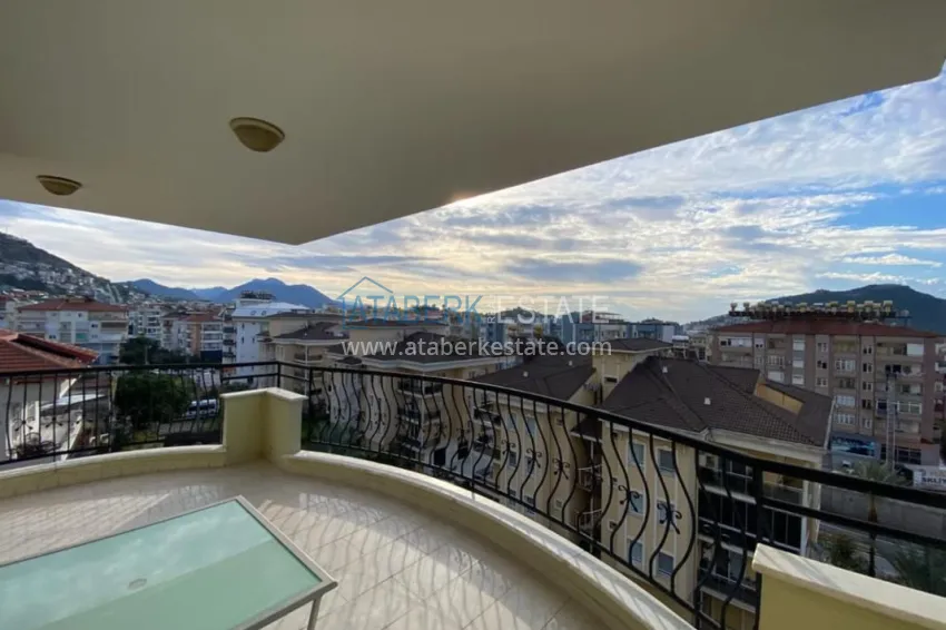 Приобрести Видовая квартира-дуплекс 4+1 с мебелью в Алании  32 