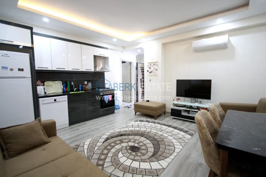 Приобрести Двухкомнатная квартира с мебелью в новом жилом комплексе в Алании – Газипаша  2 