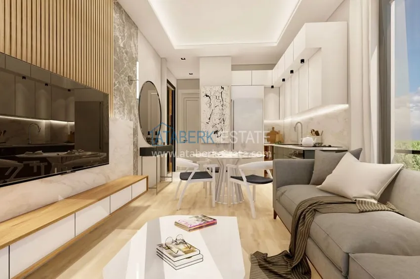 Приобрести Квартира 1+1 от инвестора в комплексе на этапе строительства, район Паяллар – Алания 2 