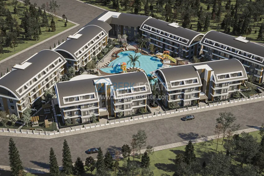 Новый проект роскошного жилого комплекса премиум-класса в районе Тюрклер, Алания 7 