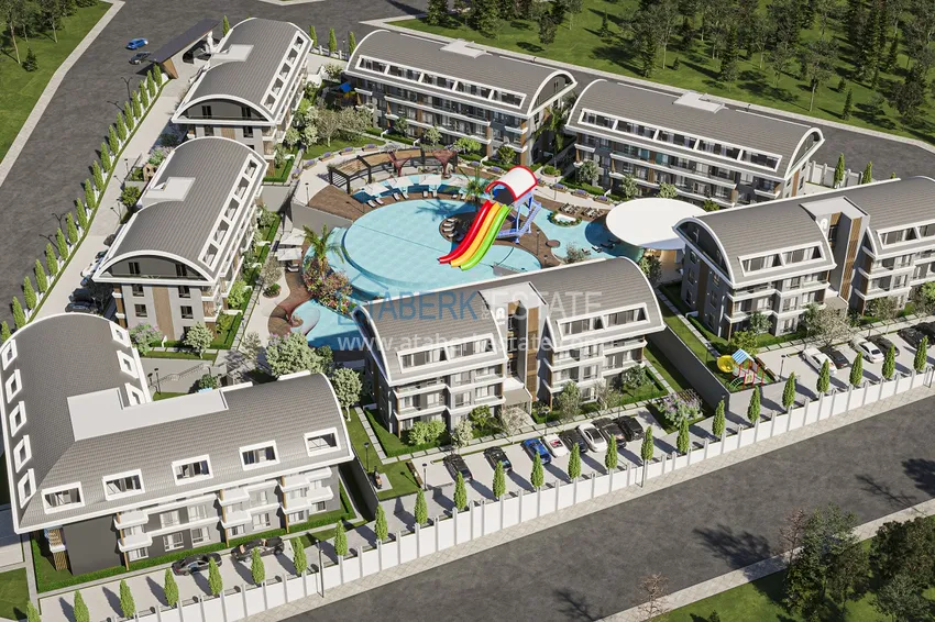 Новый проект роскошного жилого комплекса премиум-класса в районе Тюрклер, Алания 8 