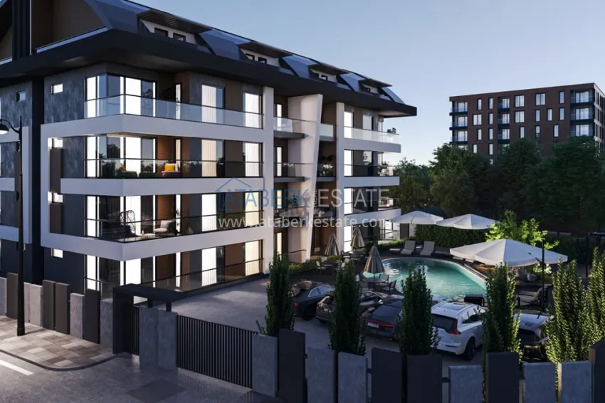 Инвестиционная недвижимость на этапе проекта в районе Паяллар - Алания 2