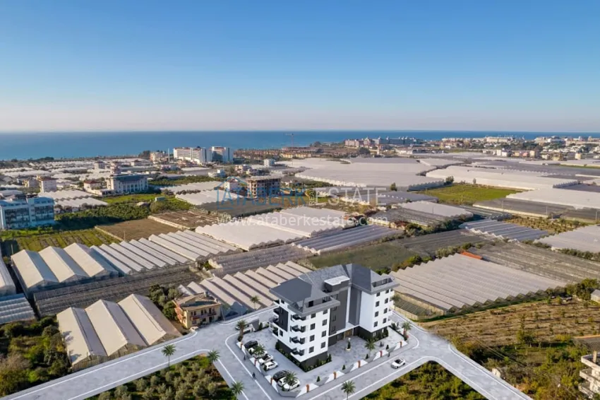 Квартиры на этапе котлована в районе Паяллар, Алания  4 