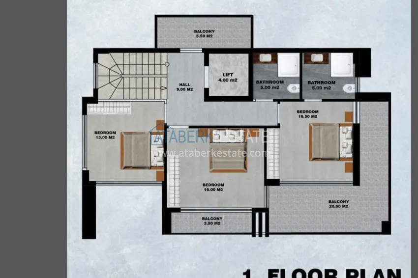 Купить дешево Элитная недвижимость в Алании от застройщика в новом роскошном коттеджном комплексе 2