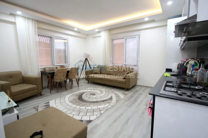 Приобрести Двухкомнатная квартира с мебелью в новом жилом комплексе в Алании – Газипаша  3 