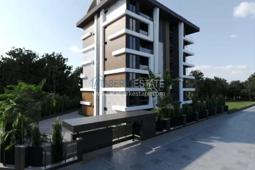 Курортная недвижимость на этапе проекта – Алания, район Авсаллар 5 