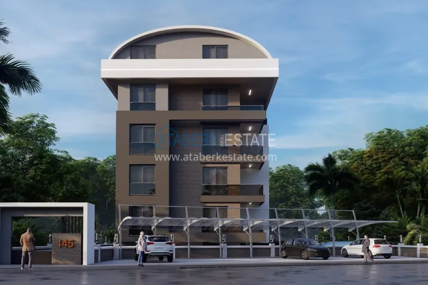 Квартира 1+1 от инвестора в комплексе на этапе строительства, район Паяллар – Алания 3 