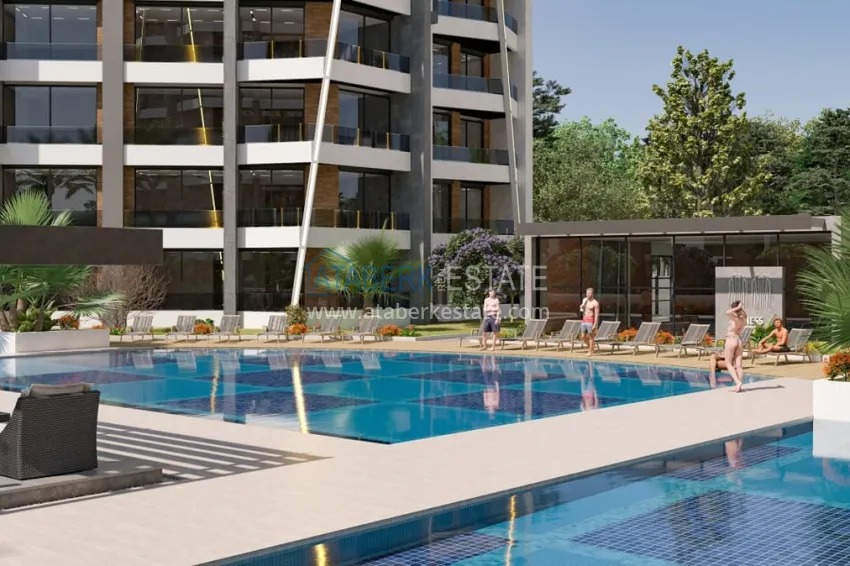 Старт продаж! Новый проект роскошного жилого комплекса в Анталии, район Алтынташ 3 