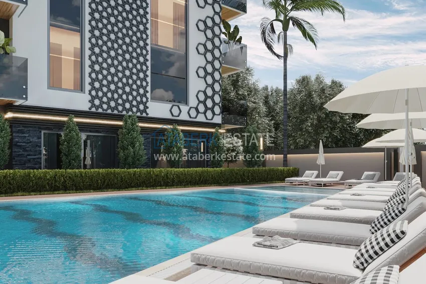 Проект офф-плана! Старт продаж! Элегантный бутик-комплекс в Алании, район верхняя Оба 7 