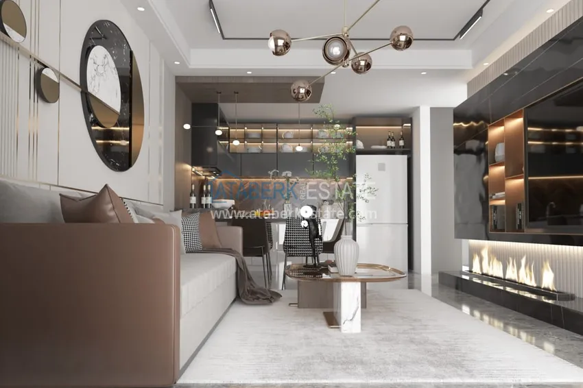 Приобрести Проект офф-плана! Старт продаж! Элегантный бутик-комплекс в Алании, район верхняя Оба 3 