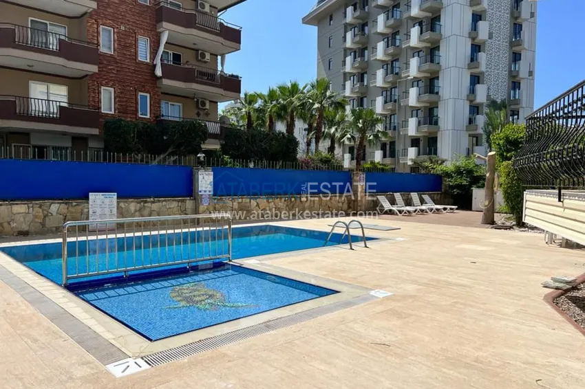 Квартира 2+1 с мебелью в уютном комплексе всего в 250 метрах от моря, район Оба – Алания 4 