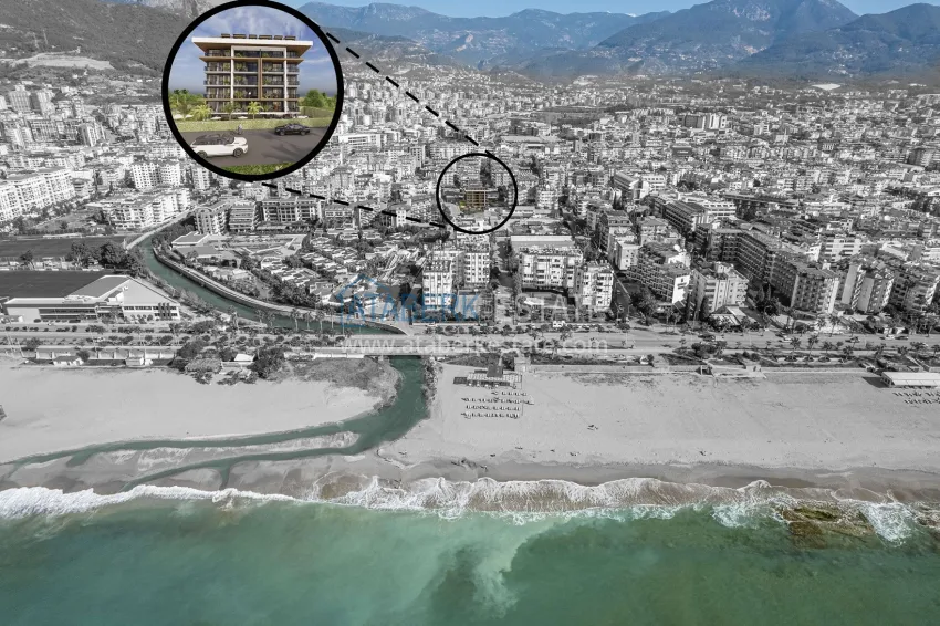 Проект офф-плана! Новый бутик-комплекс в 280 метрах от моря, район Оба 3 