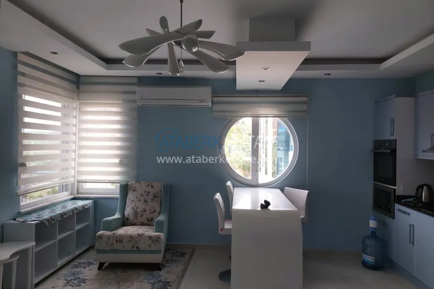 Приобрести Двухкомнатная квартира на аренду в 200 метрах от моря в комплексе ультра-люкс - Кестель  3 