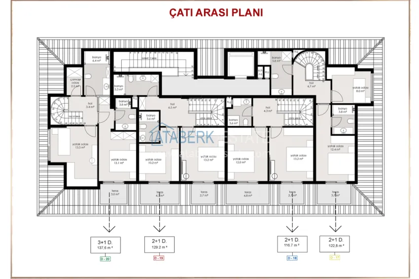 Купить дешево Проект офф-плана! Новый бутик-комплекс в 280 метрах от моря, район Оба 4 