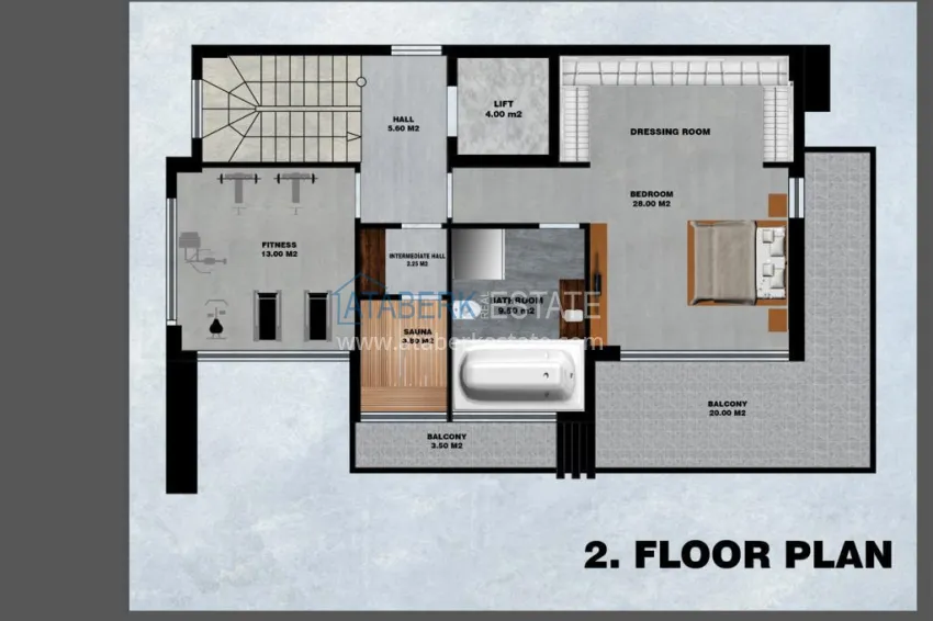 Купить дешево Элитная недвижимость в Алании от застройщика в новом роскошном коттеджном комплексе 3