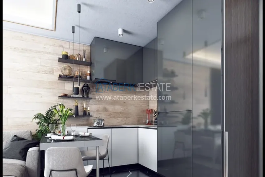 Приобрести Новый проект жилого комплекса комфорт-класса в Алании, Газипаше 5 