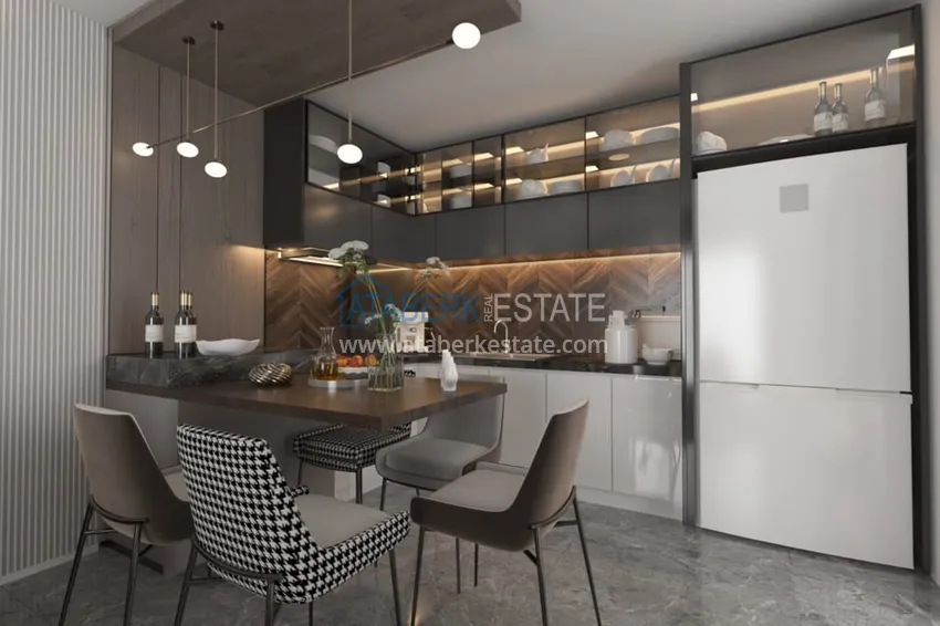 Приобрести Проект офф-плана! Старт продаж! Элегантный бутик-комплекс в Алании, район верхняя Оба 4 