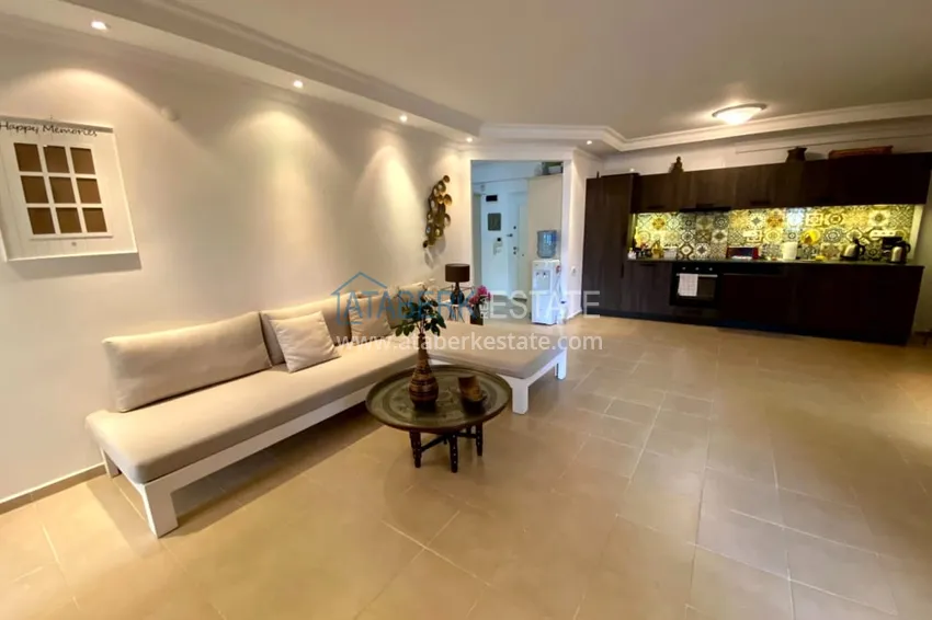 Приобрести Квартира 2+1 меблированная с застеклёнными балконами и видом на горы, район Тосмур – Алания 4 