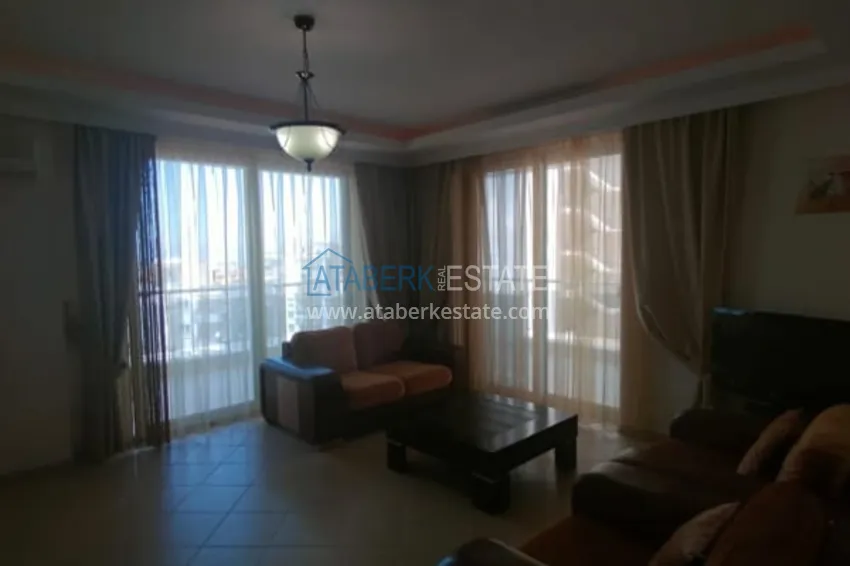 Приобрести Квартира 2+1 меблированная с видом на море и крепость, район Махмутлар – Алания  4 