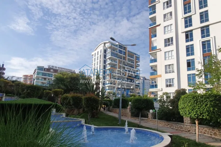 Квартира 1+1 с мебелью рядом с морем в районе открытом для ВНЖ, Тосмур  5 