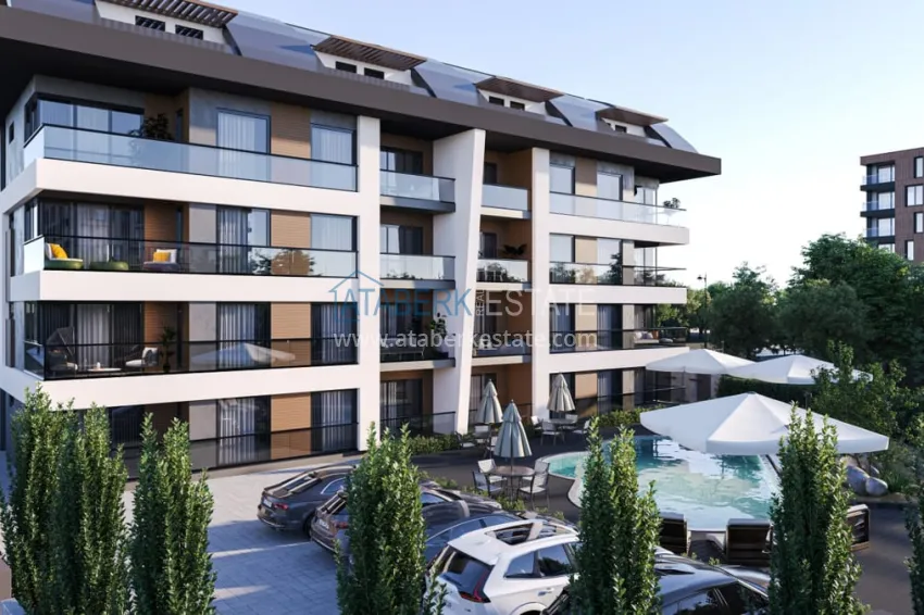 Инвестиционная недвижимость на этапе проекта в районе Паяллар - Алания 4