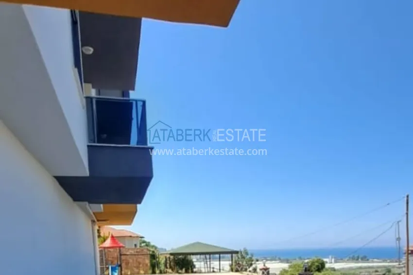 Квартира 2+1 с видом на море и горы в районе Демирташ, открытом для ВНЖ  5 
