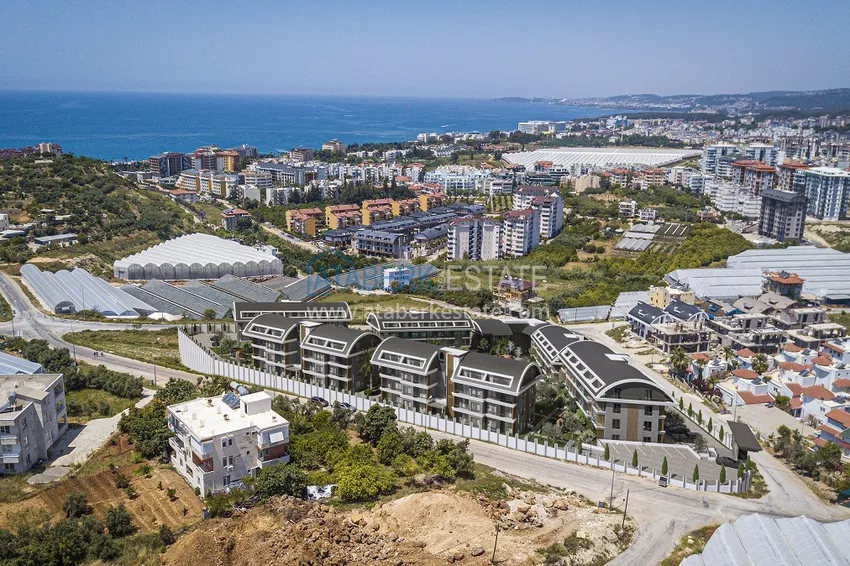 Новый проект роскошного жилого комплекса премиум-класса в районе Тюрклер, Алания 2 