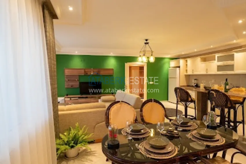 Приобрести Квартира 2+1 меблированная с видом на горы и море в уютном комплексе, район Тосмур – Алания 6 