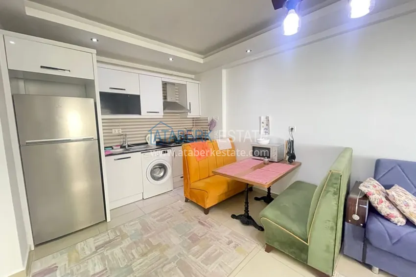 Приобрести Квартира 1+1 меблированная в комплексе с хорошей инфраструктурой, район Джикджилли – Алания 6 