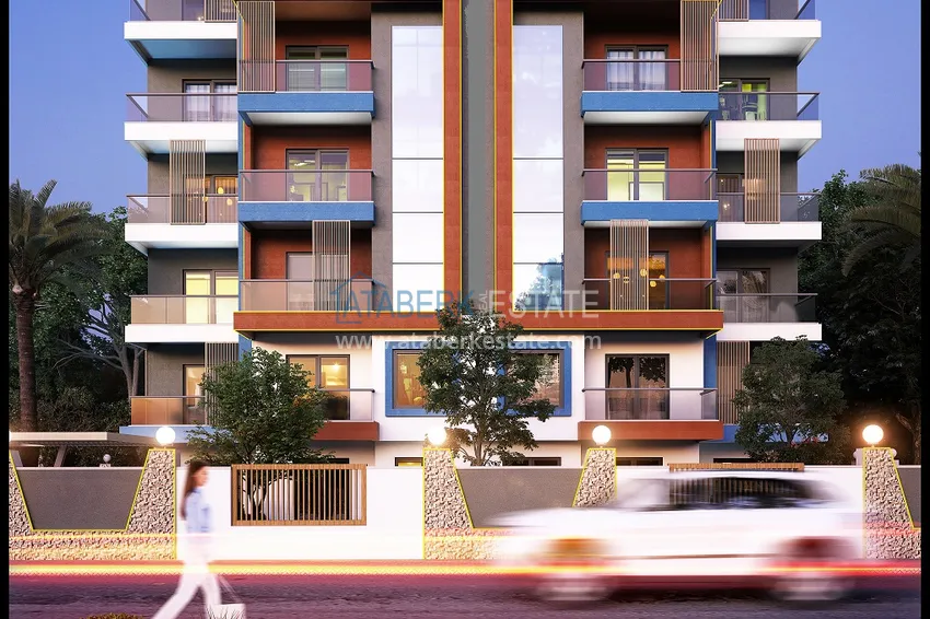 Новый проект жилого комплекса комфорт-класса в Алании, Газипаше 5 