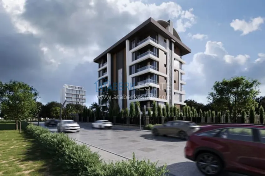 Курортная недвижимость на этапе проекта – Алания, район Авсаллар 7 