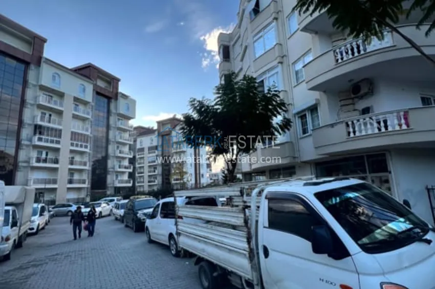 Трехкомнатная квартира с мебелью, в 700 метрах от моря в центре района Авсаллар, Алания 5 