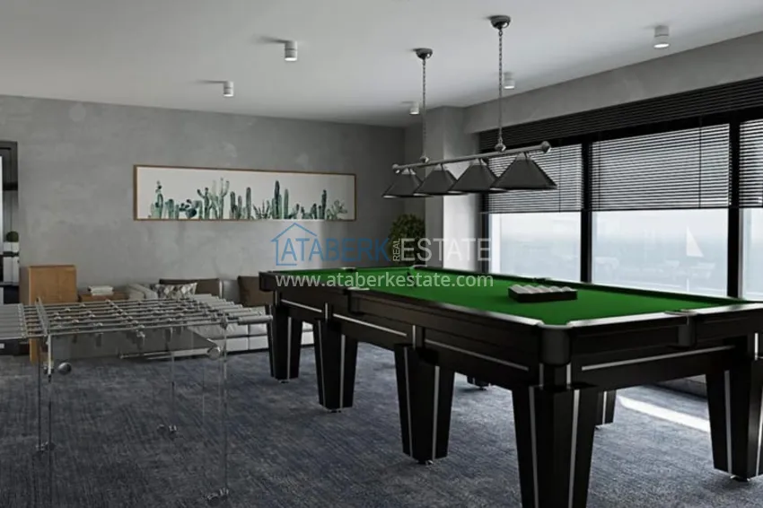 Квартира 1+1 от инвестора в комплексе на этапе строительства, район Паяллар – Алания 18 