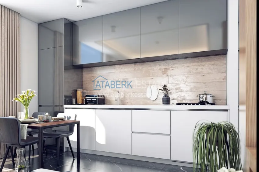 Приобрести Новый проект жилого комплекса комфорт-класса в Алании, Газипаше 6 