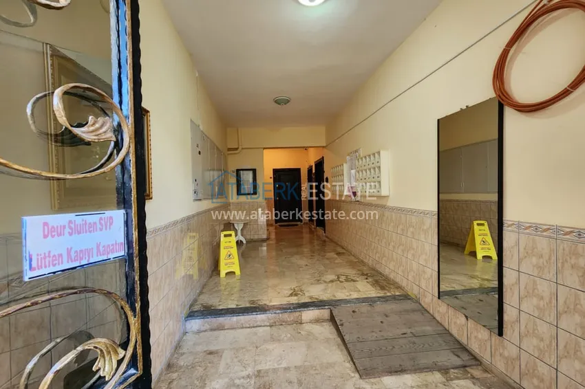 Квартира 2+1 частично меблированная, всего в 300 метрах от моря, район Махмутлар – Алания 7 